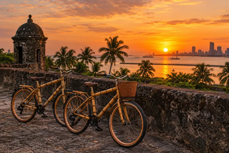 Sunset Bamboo Bike Tour sa Intramuros
